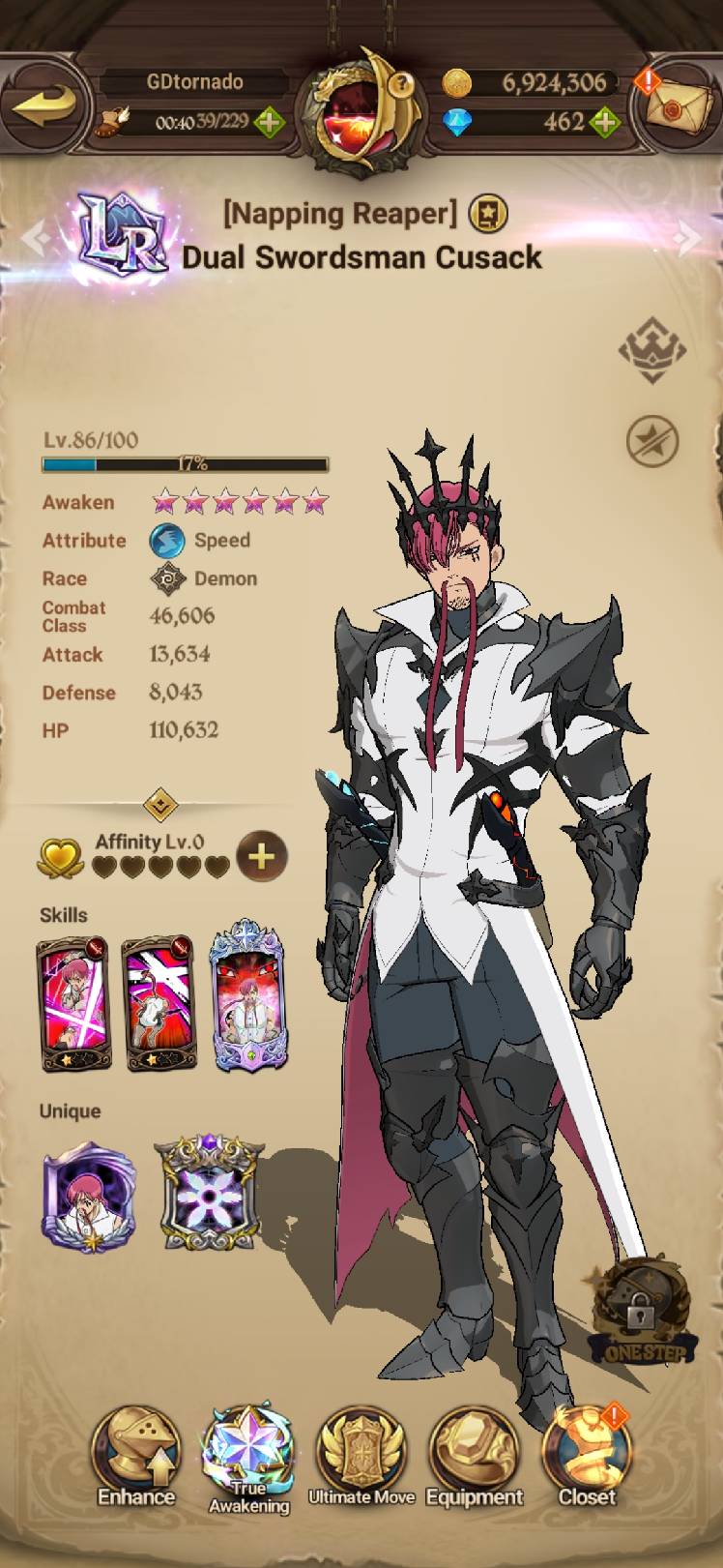 Lr Cusack unlocked - The Seven Deadly Sins: Grand Cross