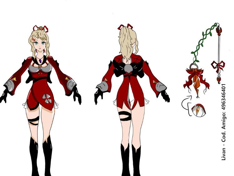 [Roxy] Traje elegante de otoño - The Seven Deadly Sins: Grand Cross