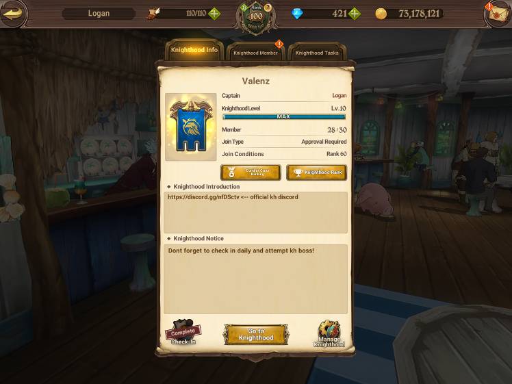 [Global] Valenz looking for active players! (28/30) Discord - The Seven