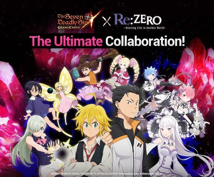 7DS X Re:ZERO Collab Growth Events - The Seven Deadly Sins: Grand Cross