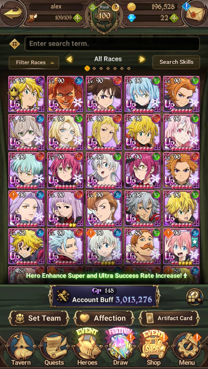 Looking for any active guilds on global - The Seven Deadly Sins: Grand ...