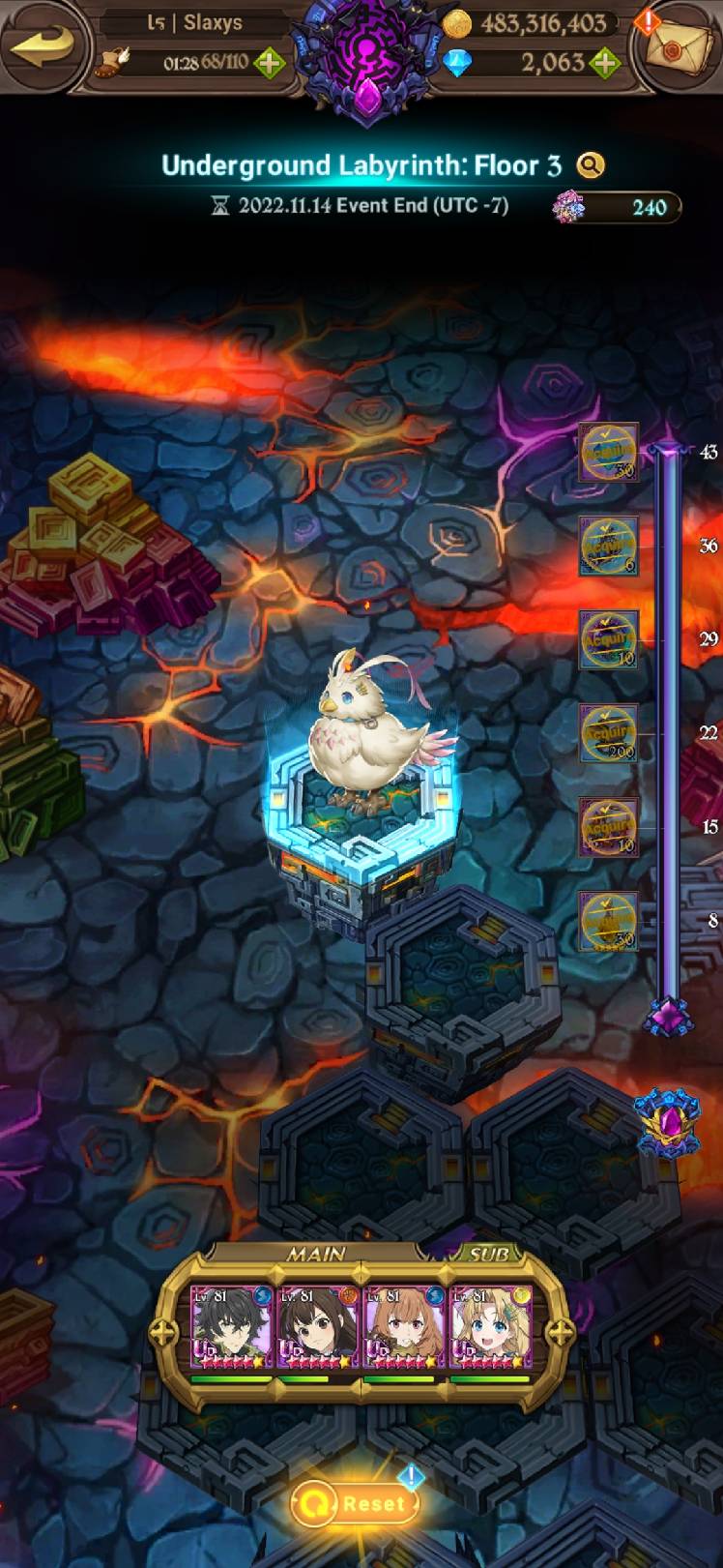 Labyrinth Strategy - The Seven Deadly Sins: Grand Cross