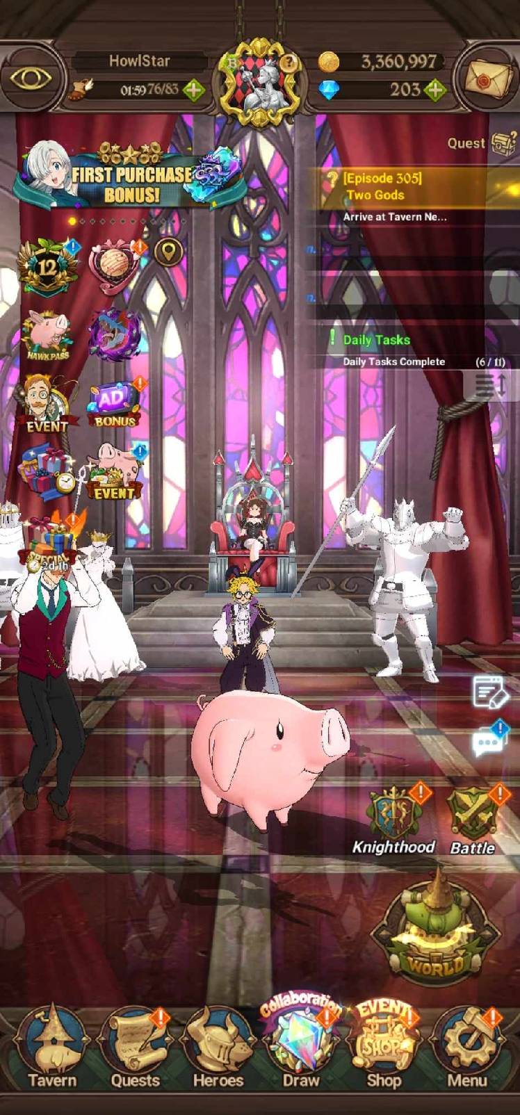 Completed! - The Seven Deadly Sins: Grand Cross