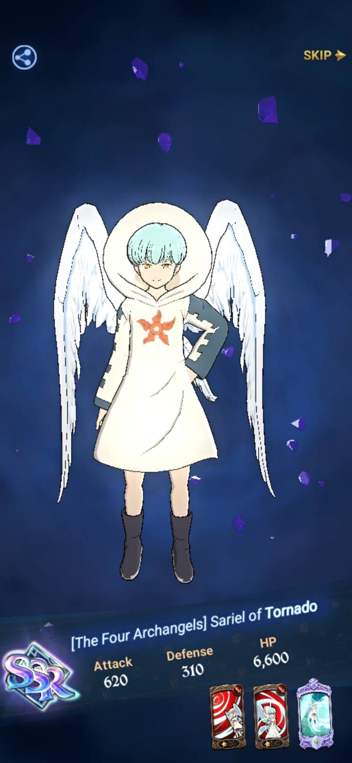 Archangel Summon The Seven Deadly Sins Grand Cross