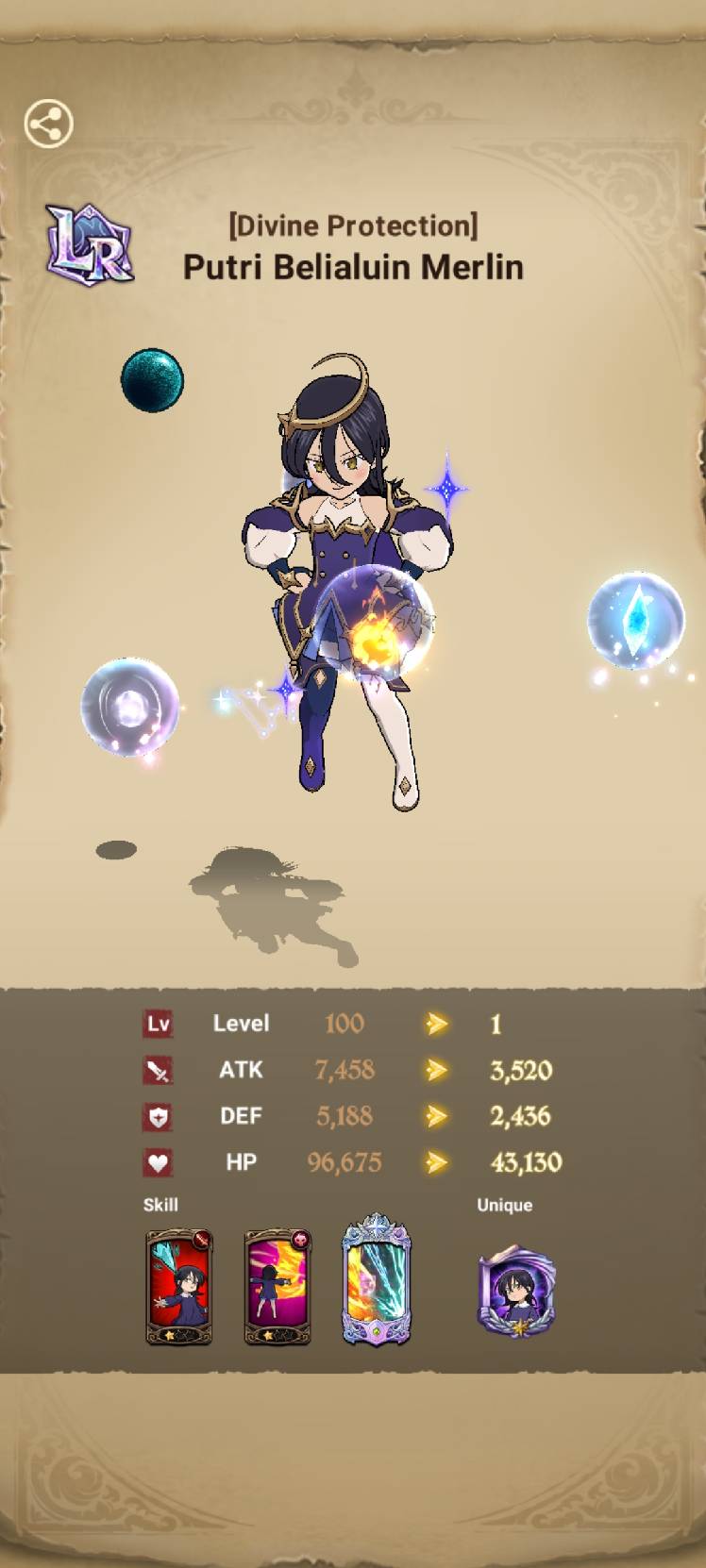 My merlin evolution - The Seven Deadly Sins: Grand Cross