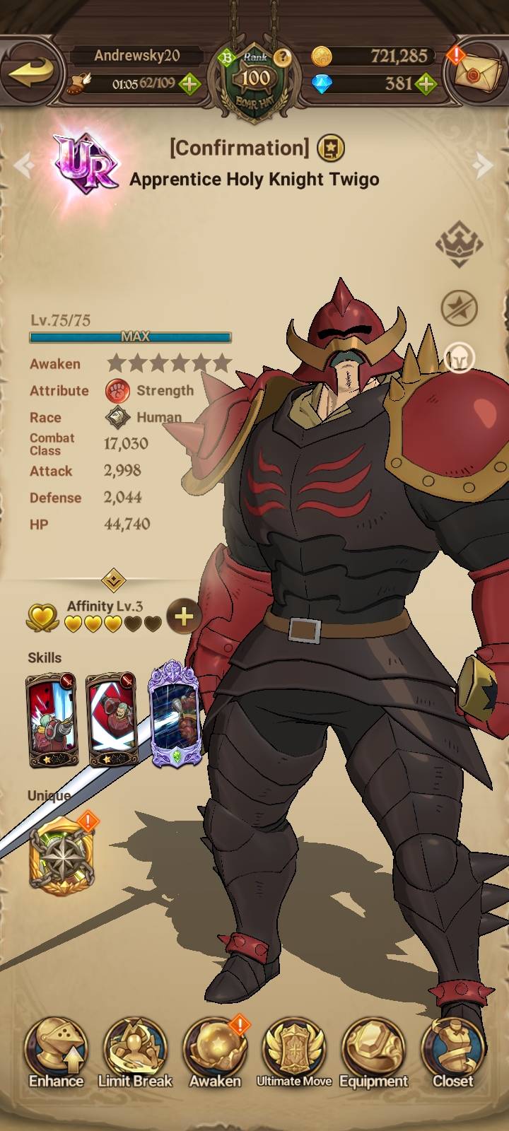 What's the best equipment and stats for him - The Seven Deadly Sins ...