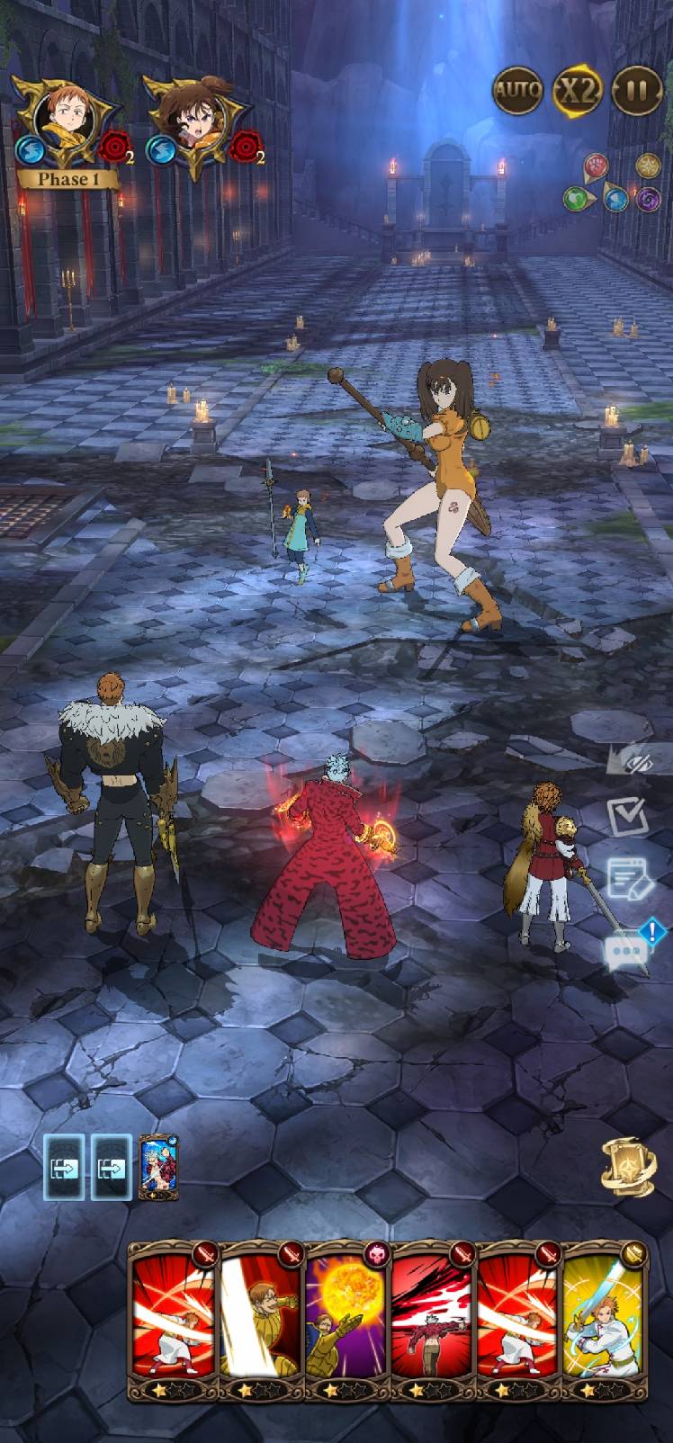 불명덱 못하는 사람을 위한 인간 덱(상점털이용) - 일곱 개의 대죄: GRAND CROSS