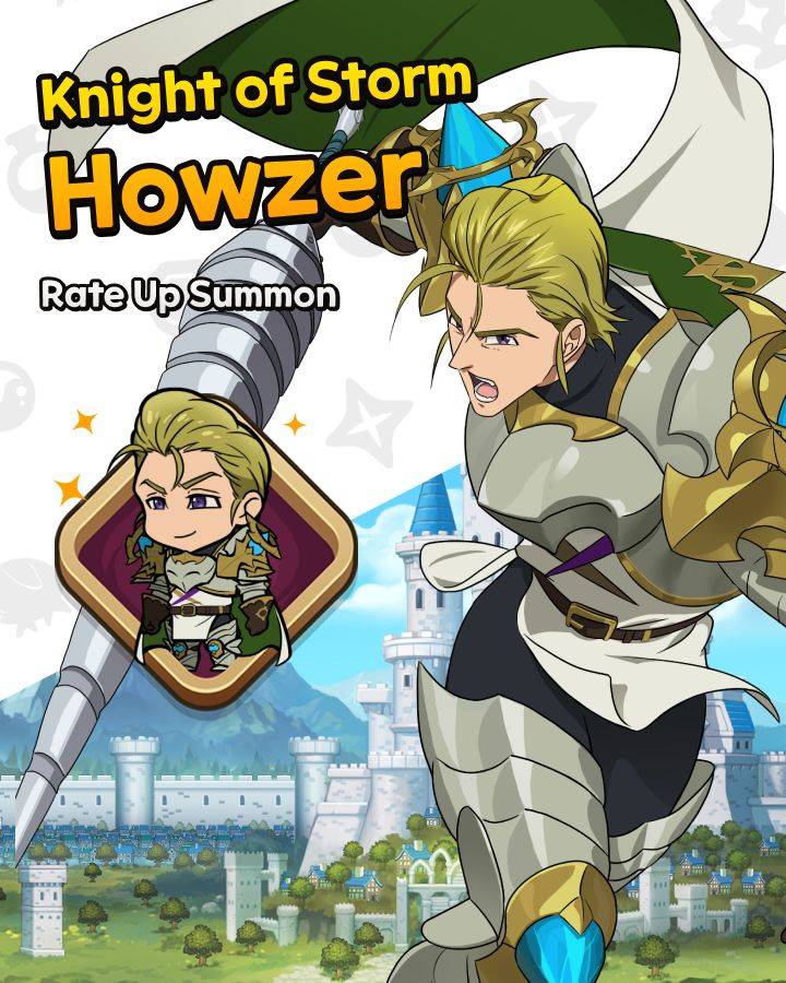 Knight of Storm Howzer Rate Up Summon Event - The Seven Deadly Sins ...