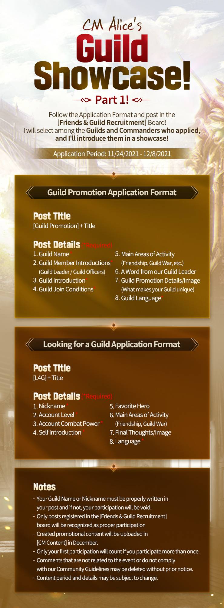 Guild Showcase! (Part 1) - Seven Knights 2 Official Community