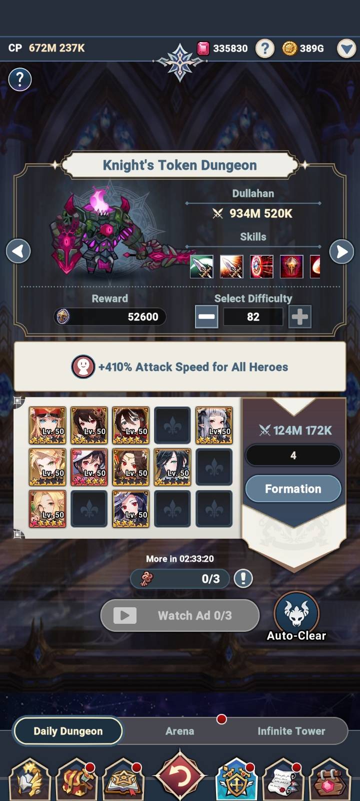 Knight token dungeon f2p - Seven Knights Idle Adventure