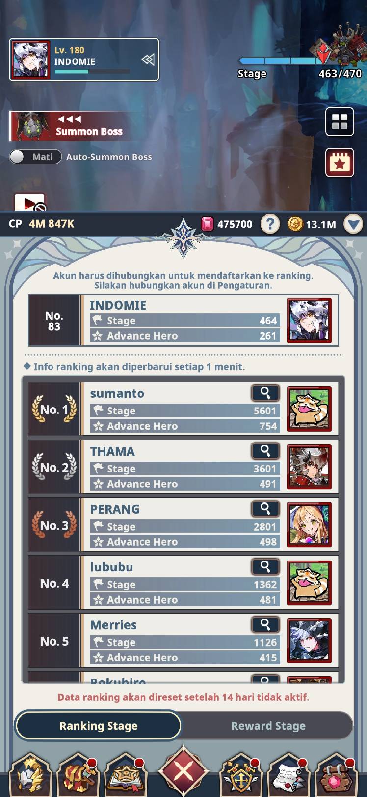 MOD/CHEAT BAN PLEASE!!!!! SERVER 87. - Seven Knights Idle Adventure