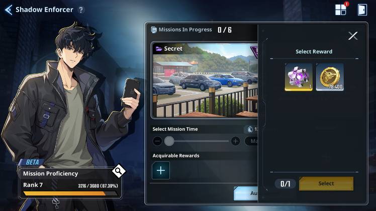 My first Secret Mission! (Shadow Enforcer) hahaha - Solo Leveling:ARISE