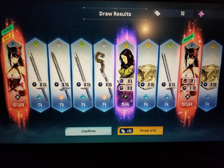 Double SSR pull - Solo Leveling:ARISE
