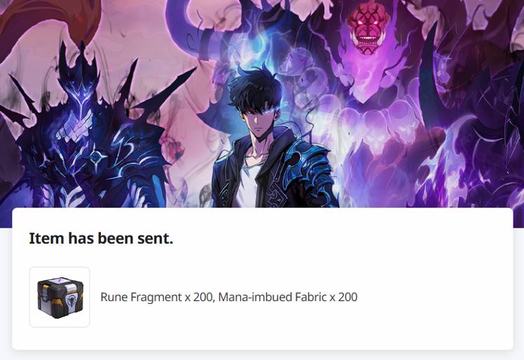 New Creator Codes (Mana-imbued Fabric x 200, Rune Fragment x 200 ...