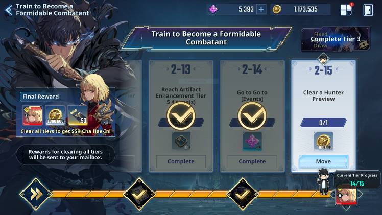 Train to Become a Formidable Combatant BUG (Mission 2-15) - Solo ...