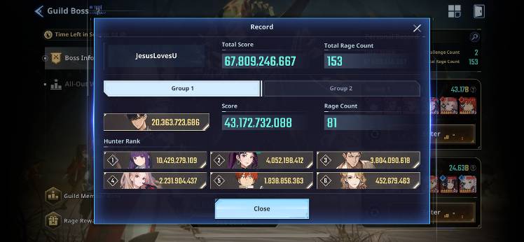 Looking for a new s rank guild - Solo Leveling:ARISE