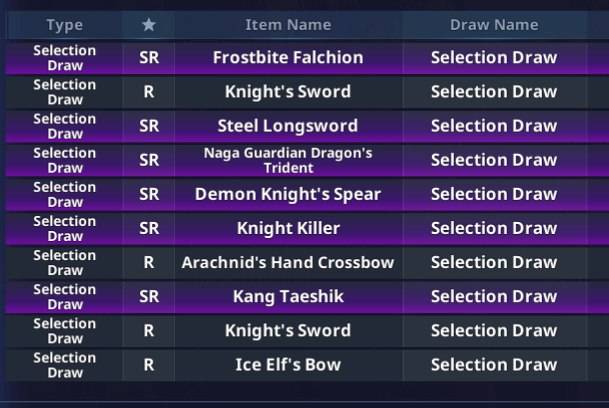 wtf lol I got SR spam - Solo Leveling:ARISE