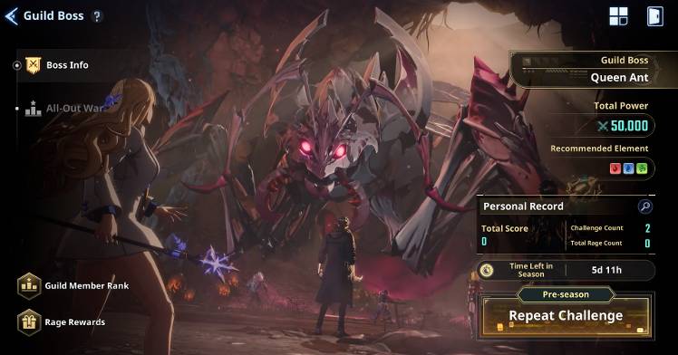 Guild Boss (Error- Please check it out) - Solo Leveling:ARISE