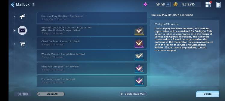 All my trophies just deleted for 30 days because unsusl play even i ...