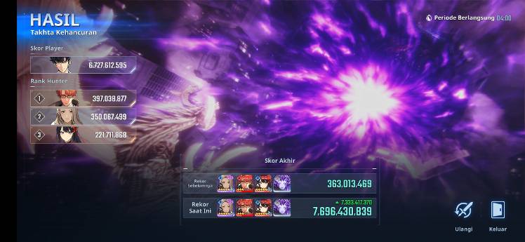 Bug our skill issue team 2 skip animasi🗿 - Solo Leveling:ARISE