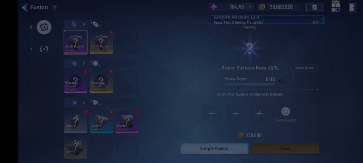 Fusion bug. I cannot enter the fusion site I'm at lvl 84 and I cannot ...