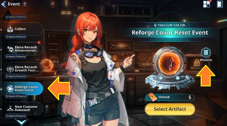 Reforge Count Reset Event, how to use!!?? - Solo Leveling:ARISE