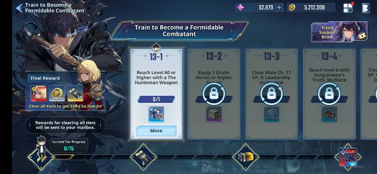 BUG: Train to Become a Formidable Combatant - Solo Leveling:ARISE