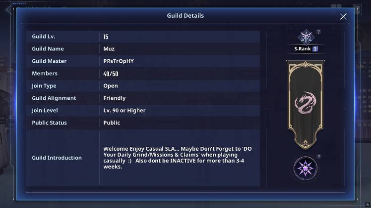 Need Some Guild Members - Solo Leveling:ARISE
