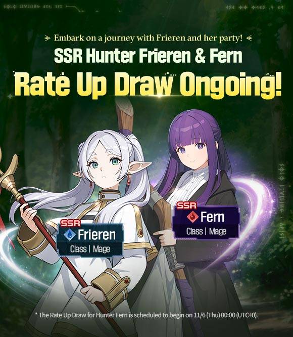 [Frieren: Beyond Journey’s End Collaboration] Hunter Rate Up Draw ...