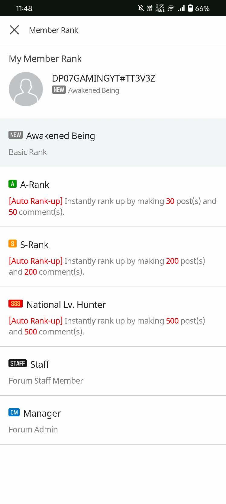 RANK-UP - Solo Leveling:ARISE