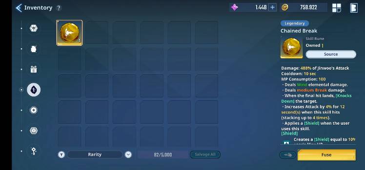 Duplicated yellow rune stone and can't salvage, what can I do with this ...