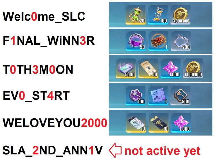 Few reminders and some notes! (+SLC 6 codes). - 나 혼자만 레벨업:ARISE